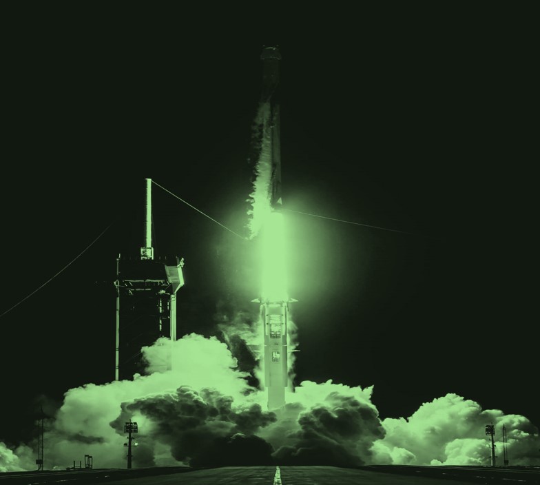 Picture showing a rocket